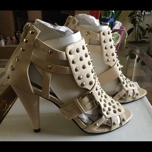 Studded Heel Shoe